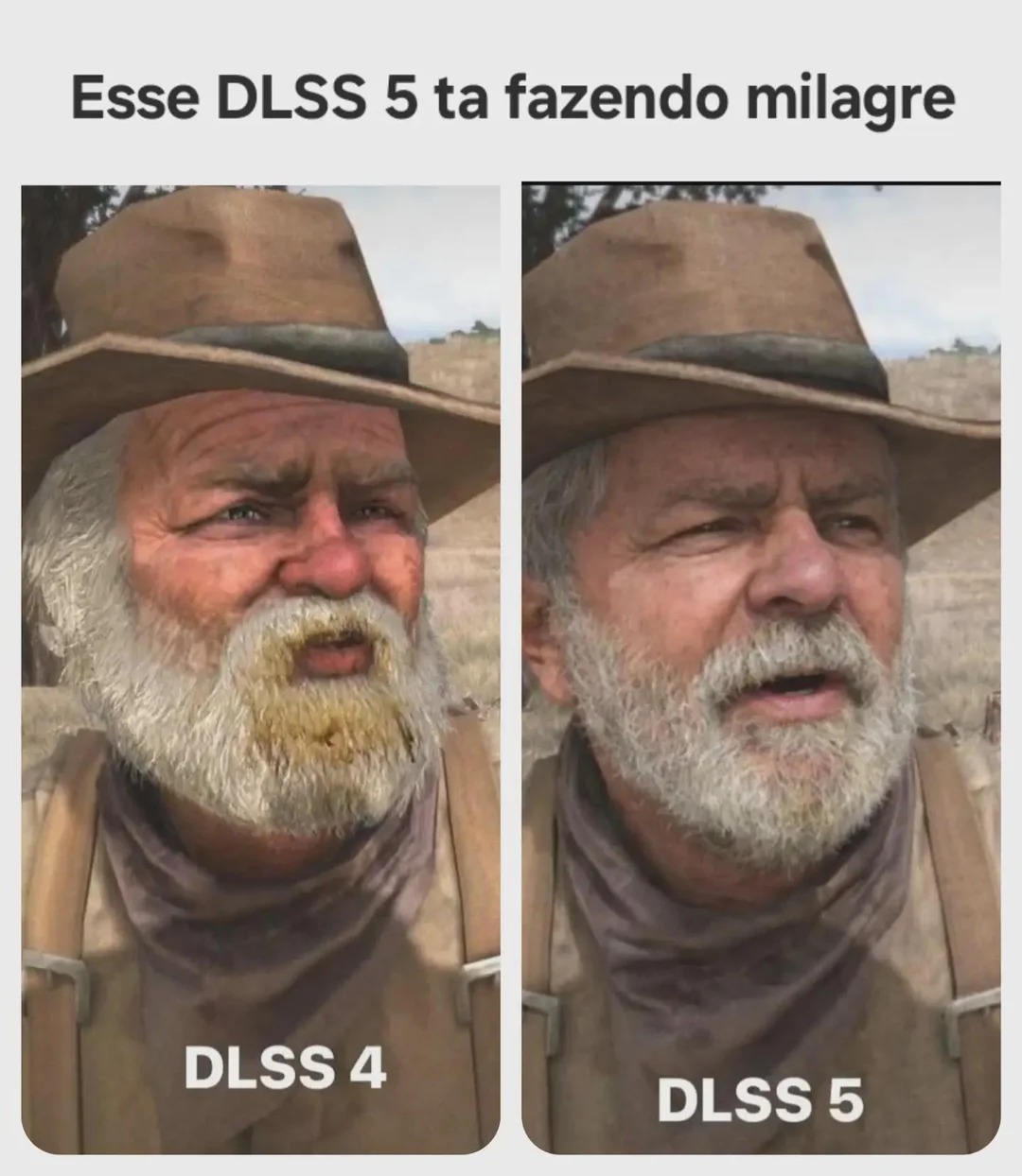 Esse DLSS 5 ta fazendo milagre DLSS 4 DLSS 5