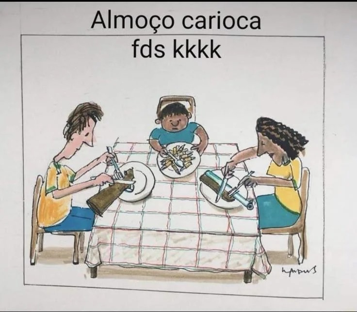 Almoço carioca fds kkkk