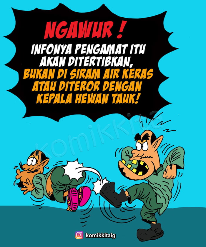 Nonsense! The information is that the observer will be disciplined, not doused with hard water or terrorized with animal heads, you know!