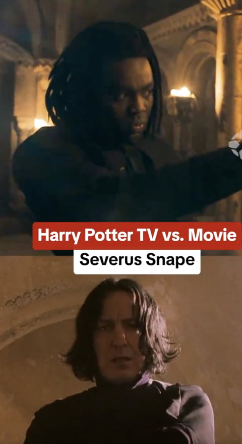 Harry Potter TV vs. Movie Severus Snape