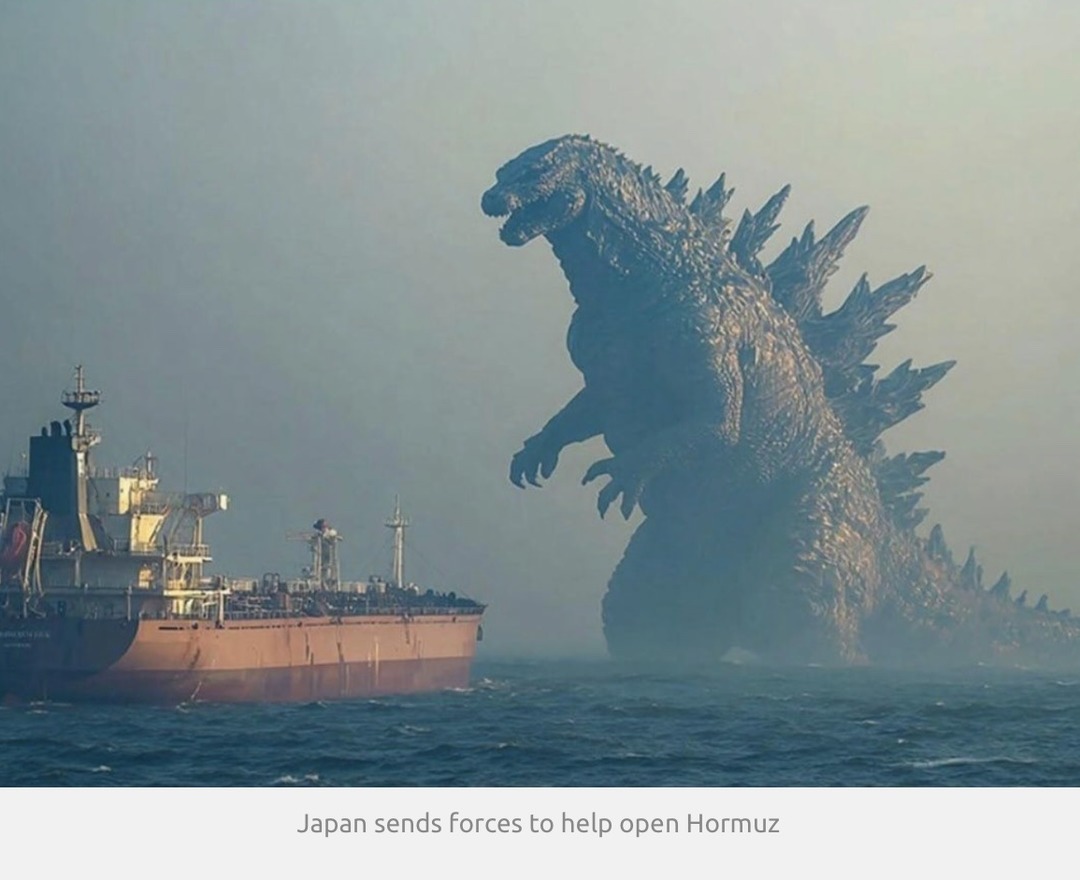 Japan sends forces to help open Hormuz