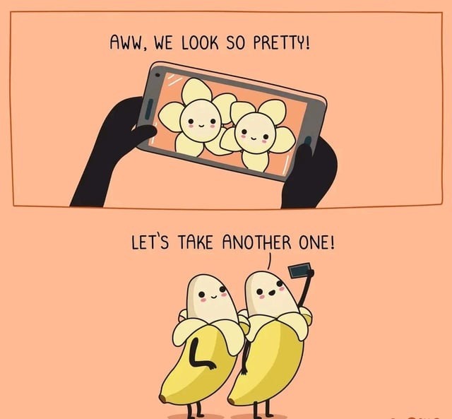 AWW, WE LOOK SO PRETTY! LET'S TAKE ANOTHER ONE!