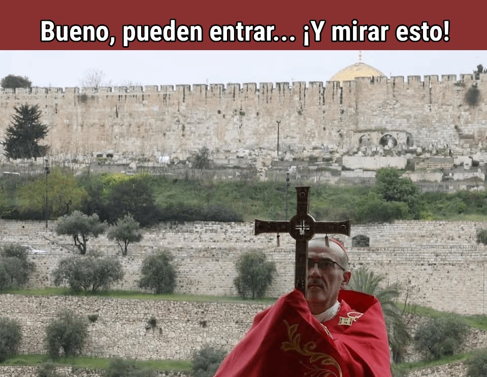 Bueno, pueden entrar... ¡Y mirar esto!