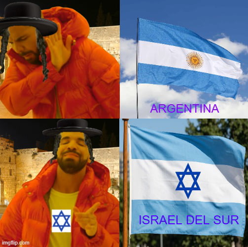 ARGENTINA ISRAEL DEL SUR