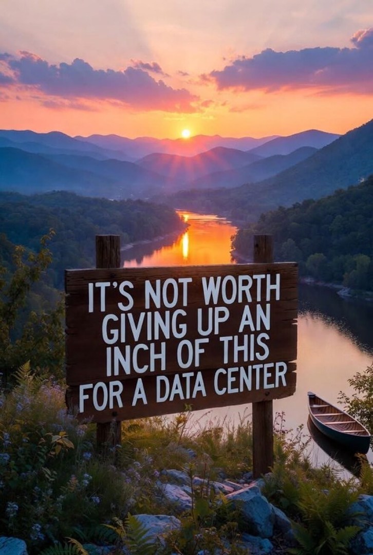 IT'S NOT WORTH GIVING UP AN INCH OF THIS FOR A DATA CENTER