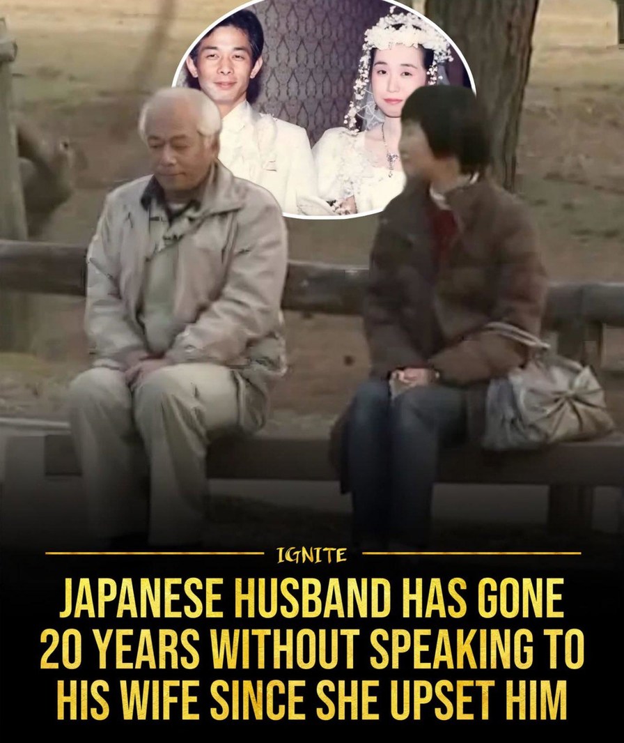 IGNITE JAPANESE HUSBAND HAS GONE 20 YEARS WITHOUT SPEAKING TO HIS WIFE SINCE SHE UPSET HIM