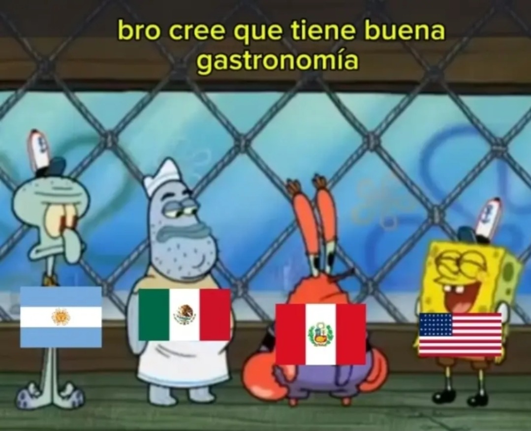 bro cree que tiene buena gastronomía