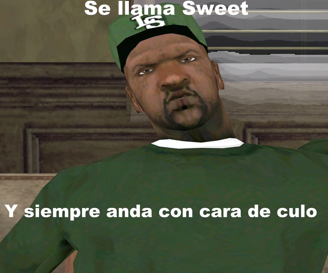 Se llama Sweet Y siempre anda con cara de culo
