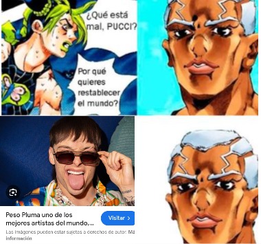 ¿Qué está mal, PUCCI? ¿Por qué quieres restablecer el mundo? Peso Pluma uno de los mejores artistas del mundo,...