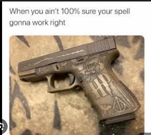 When you ain't 100% sure your spell gonna work right