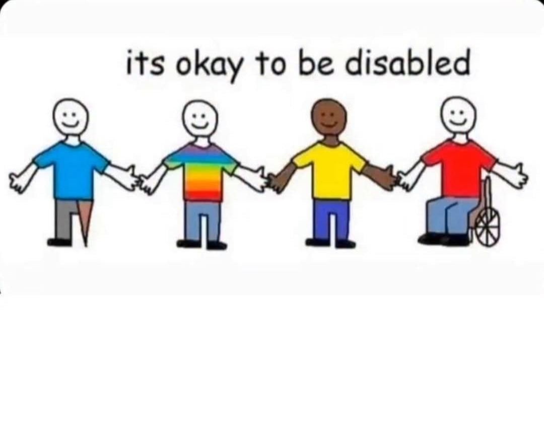 its okay to be disabled