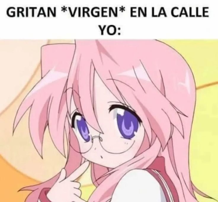Gritan 'virgen' en la calle. Yo: