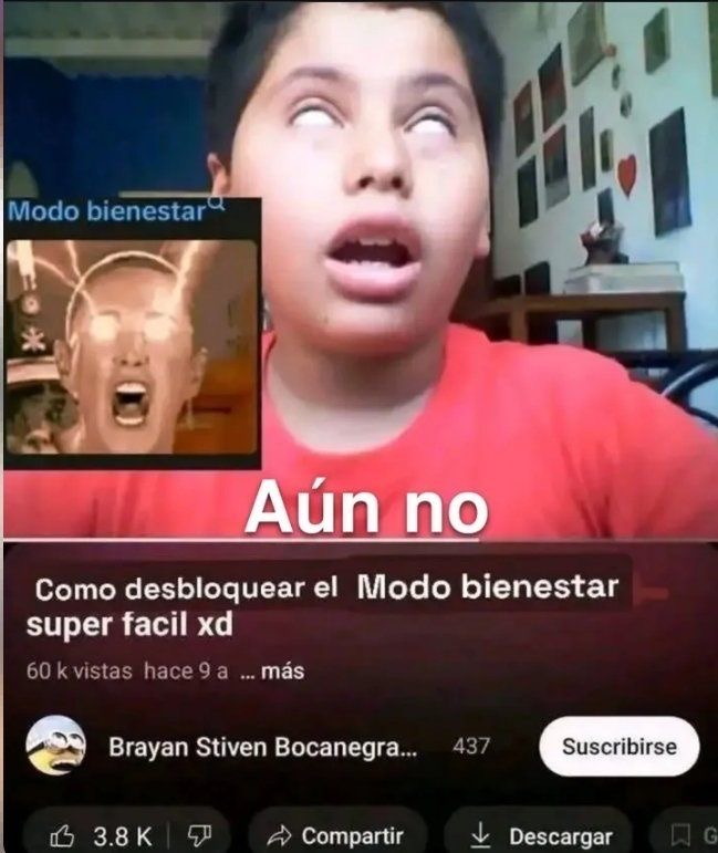 Modo bienestar. Aún no. Como desbloquear el Modo bienestar super facil xd. 60 k vistas hace 9 a ... más. Brayan Stiven Bocanegra... Suscribirse. 3.8 K.
