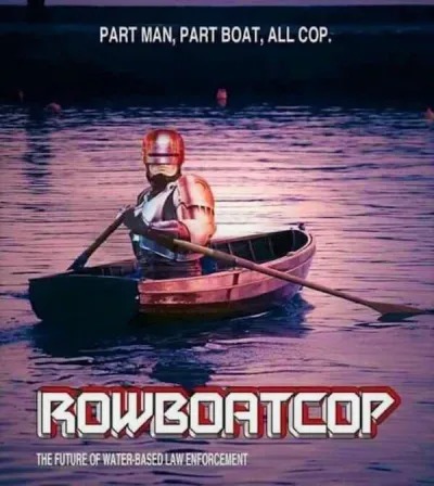 PART MAN, PART BOAT, ALL COP. ROWBOATCOP THE FUTURE OF WATER-BASED LAW ENFORCEMENT