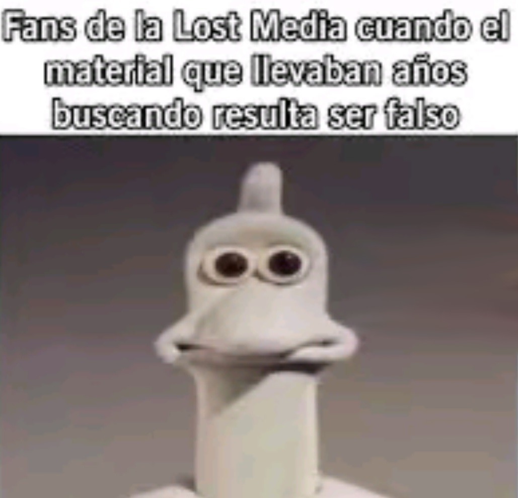 Fans de la Lost Media cuando el material que llevaban años buscando resulta ser falso