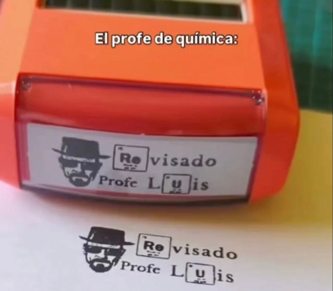 El profe de química: Revisado Profe Luis
