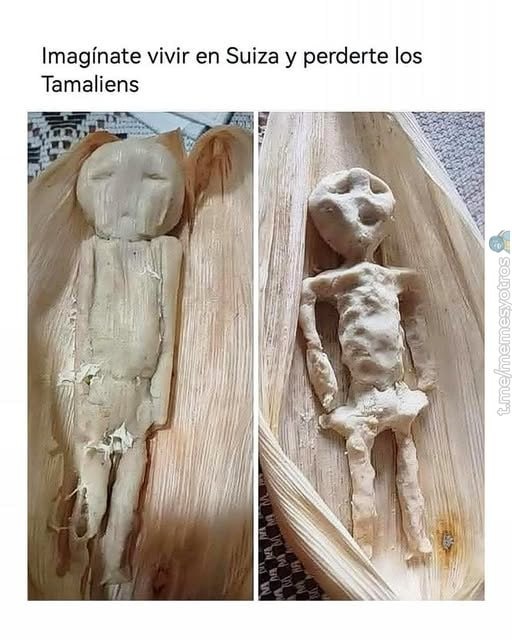 Imagínate vivir en Suiza y perderte los Tamaliens