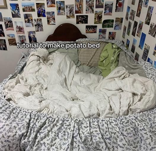 tutorial to make potato bed