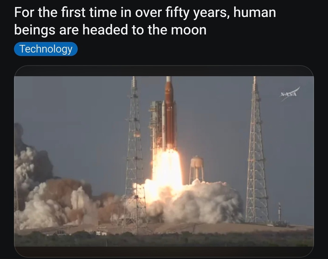 For the first time in over fifty years, human beings are headed to the moon. Technology. NASA.