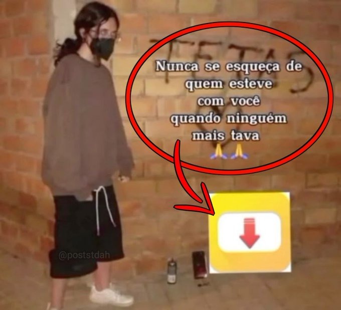 TETAS Nunca se esqueça de quem esteve com você quando ninguém mais tava 🙏🙏