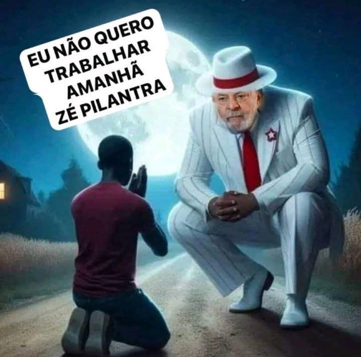 EU NÃO QUERO TRABALHAR AMANHÃ ZÉ PILANTRA