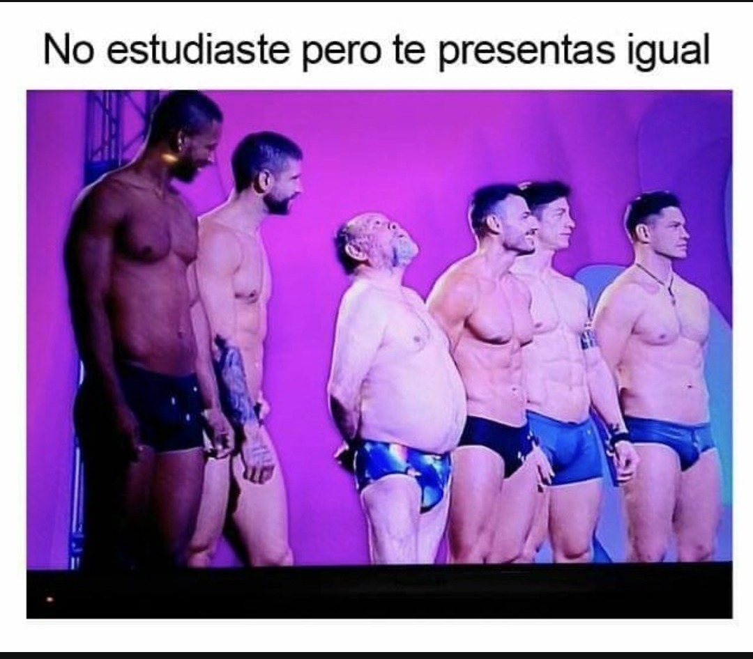 No estudiaste pero te presentas igual