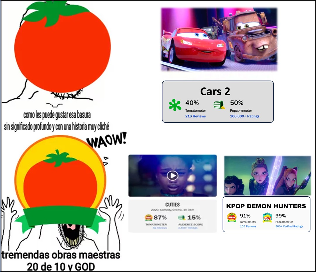 como les puede gustar esa basura sin significado profundo y con una historia muy cliché WAOW! tremendas obras maestras 20 de 10 y GOD