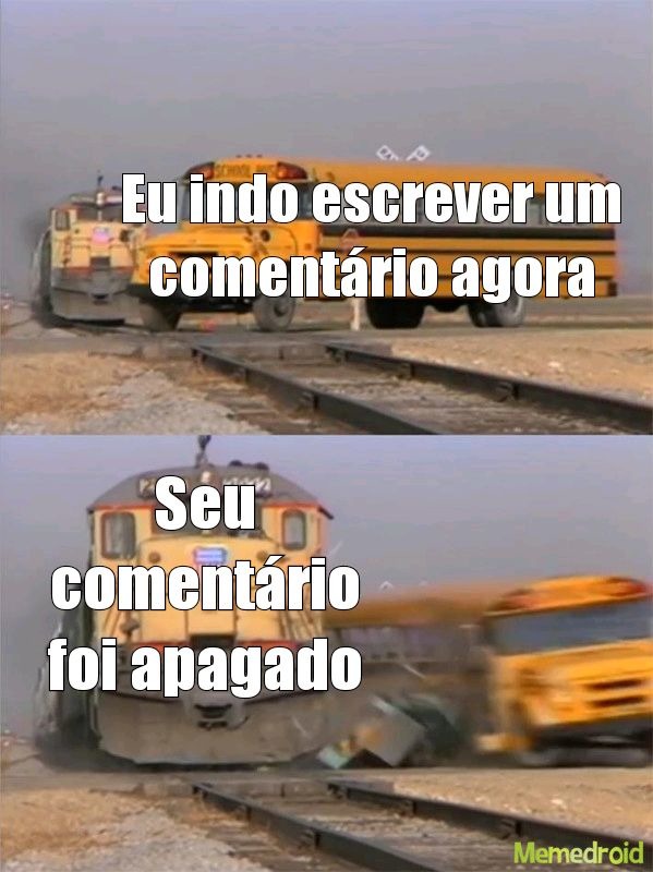 Eu indo escrever um comentário agora. Seu comentário foi apagado.