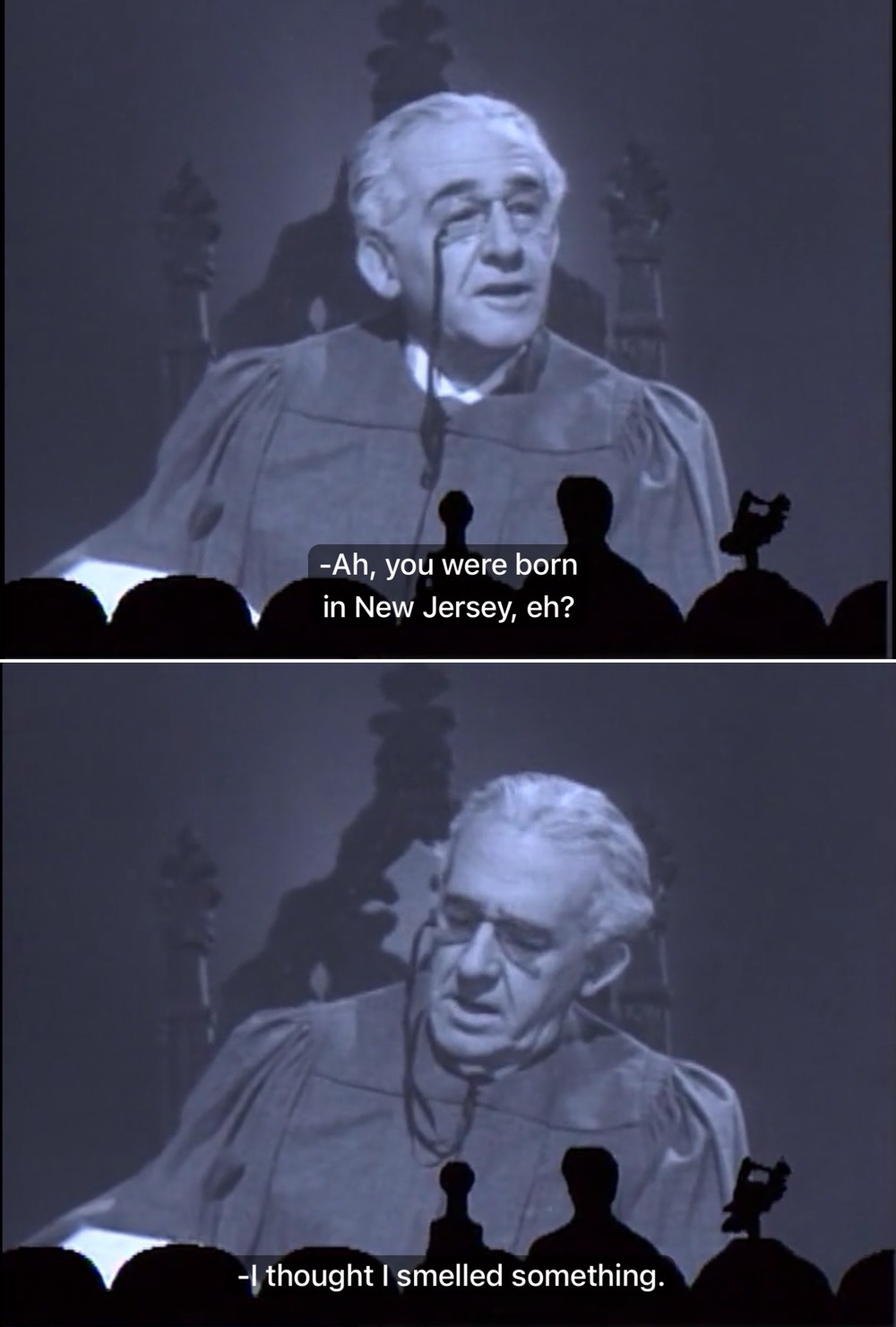 Ah, you were born in New Jersey, eh? I thought I smelled something.