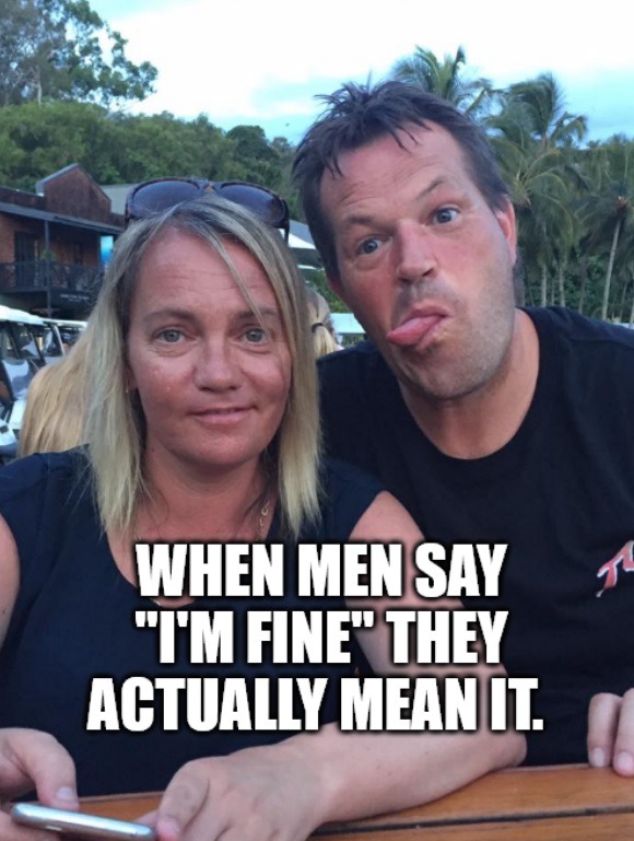 WHEN MEN SAY 