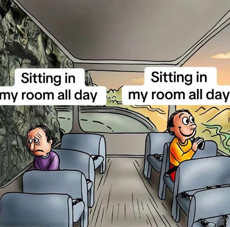 Sitting in my room all day Sitting in my room all day