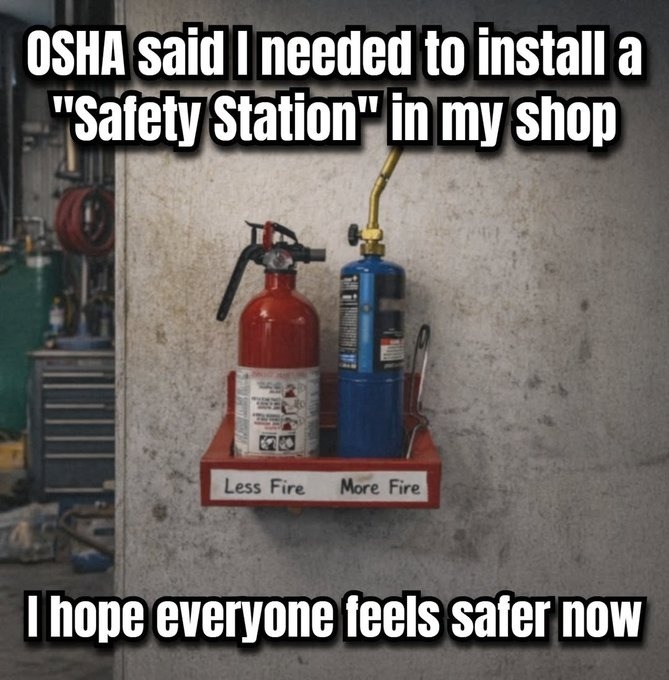 OSHA said I needed to install a 