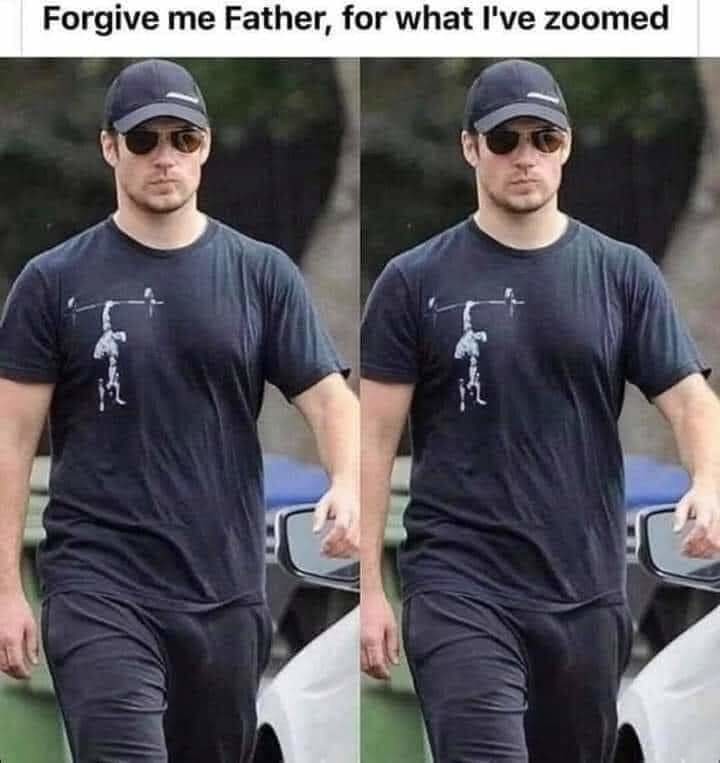 Forgive me Father, for what I've zoomed