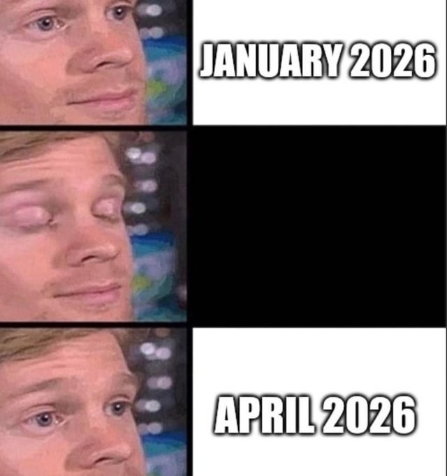 JANUARY 2026 APRIL 2026