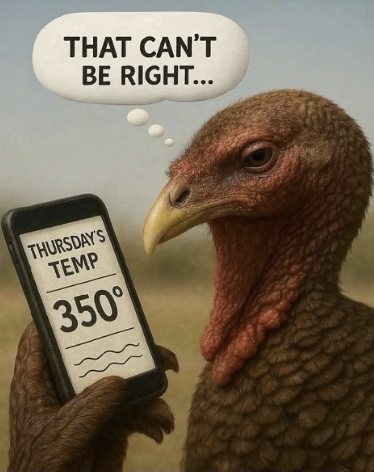 THAT CAN'T BE RIGHT... THURSDAY'S TEMP 350°