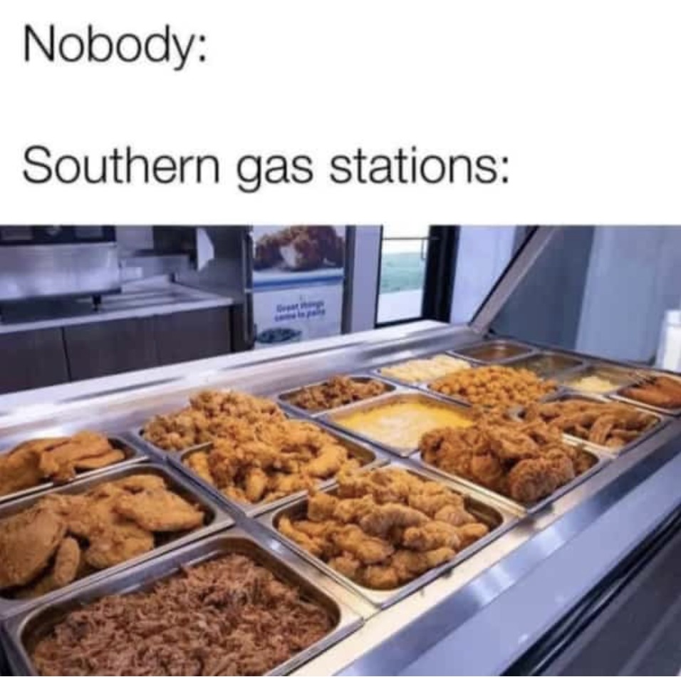 Nobody: Southern gas stations:
