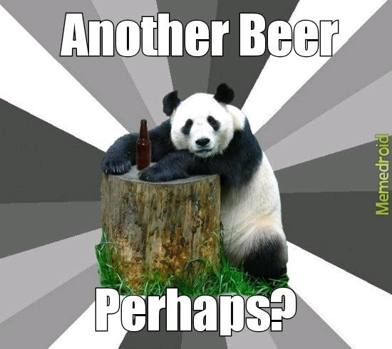 Another Beer Perhaps?
