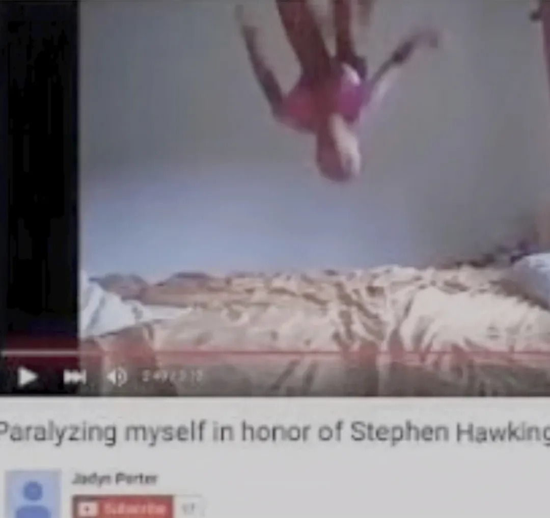 Paralyzing myself in honor of Stephen Hawking