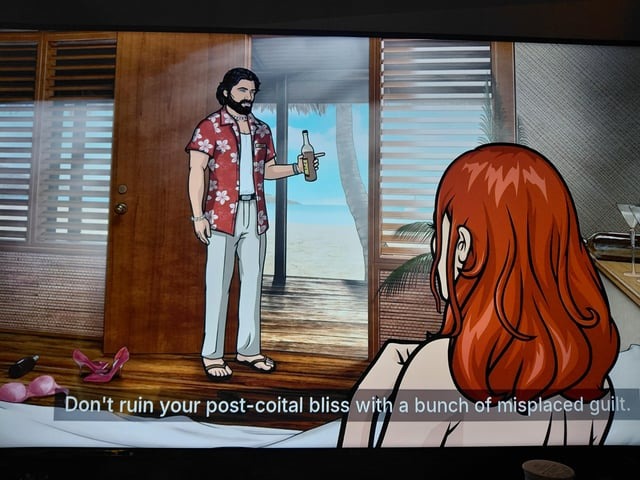 Don't ruin your post-coital bliss with a bunch of misplaced guilt.