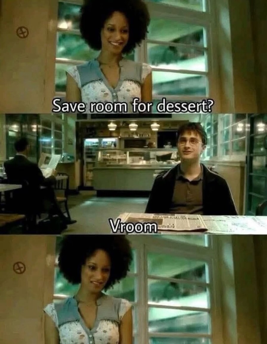 Save room for dessert? Vroom