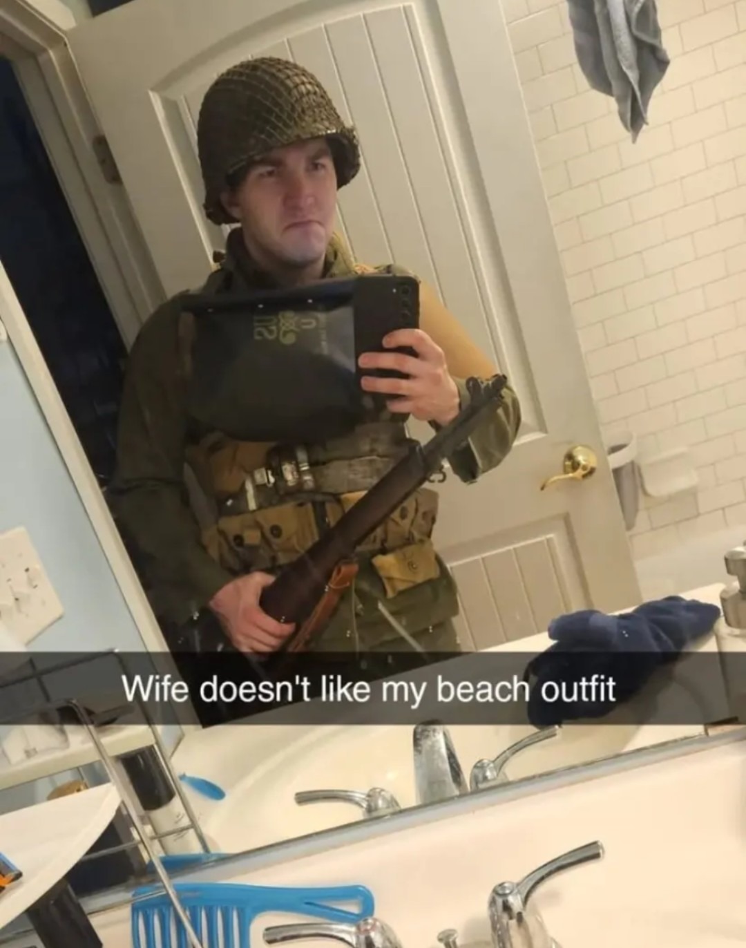 Wife doesn't like my beach outfit