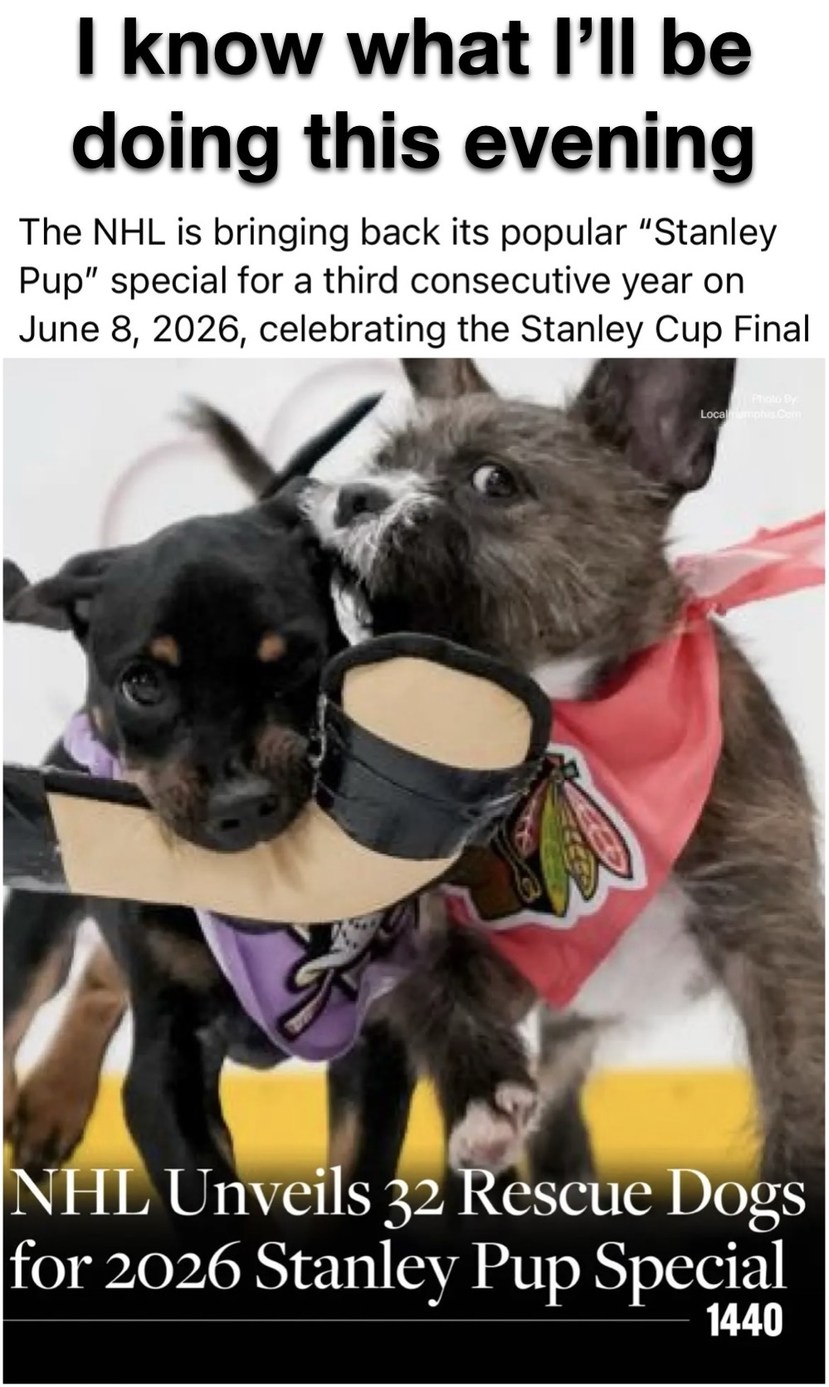 I know what I'll be doing this evening. The NHL is bringing back its popular 