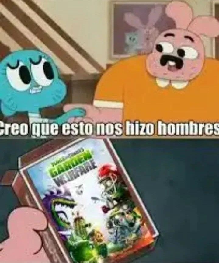Creo que esto nos hizo hombres. Plants vs. Zombies Garden Warfare.