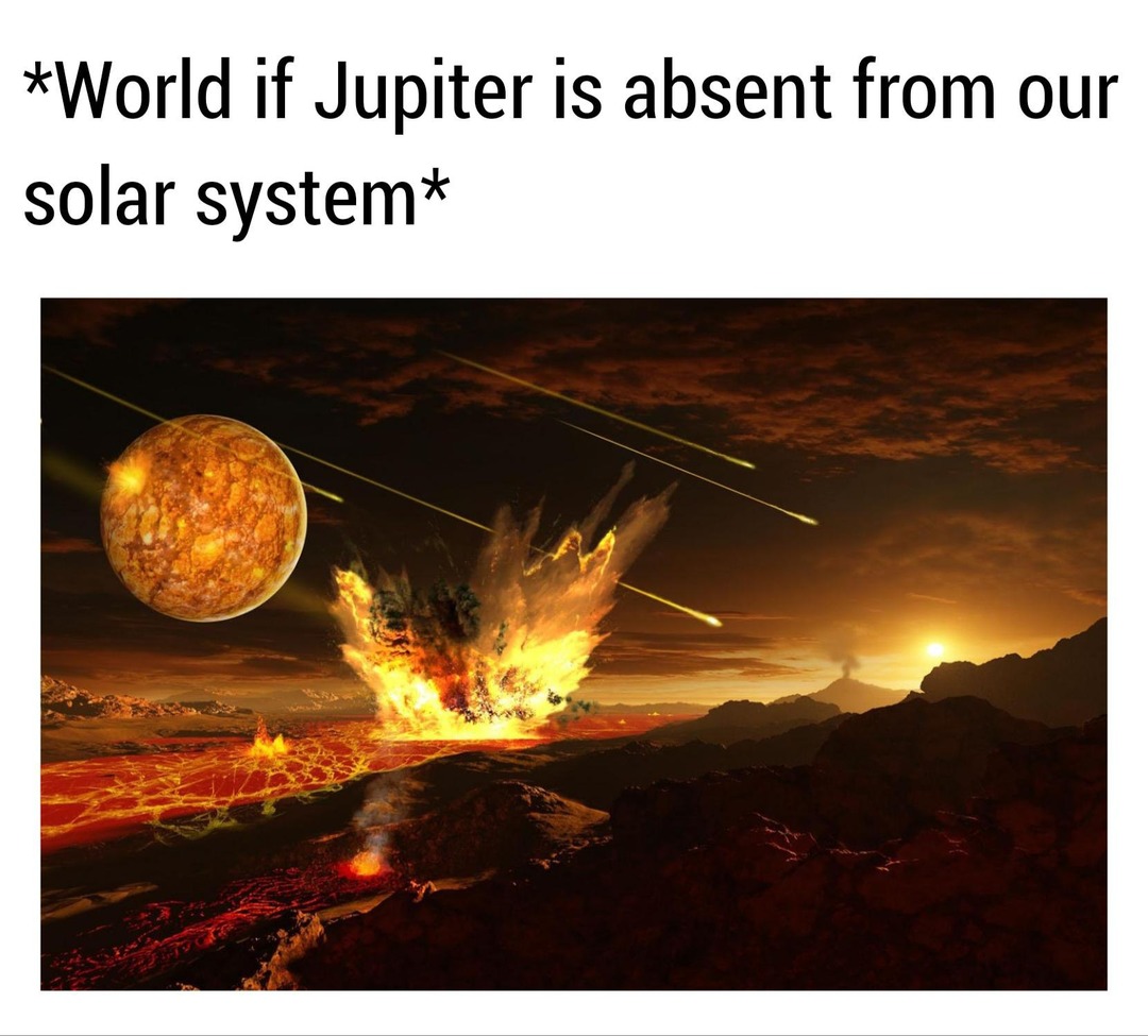 World if Jupiter is absent from our solar system