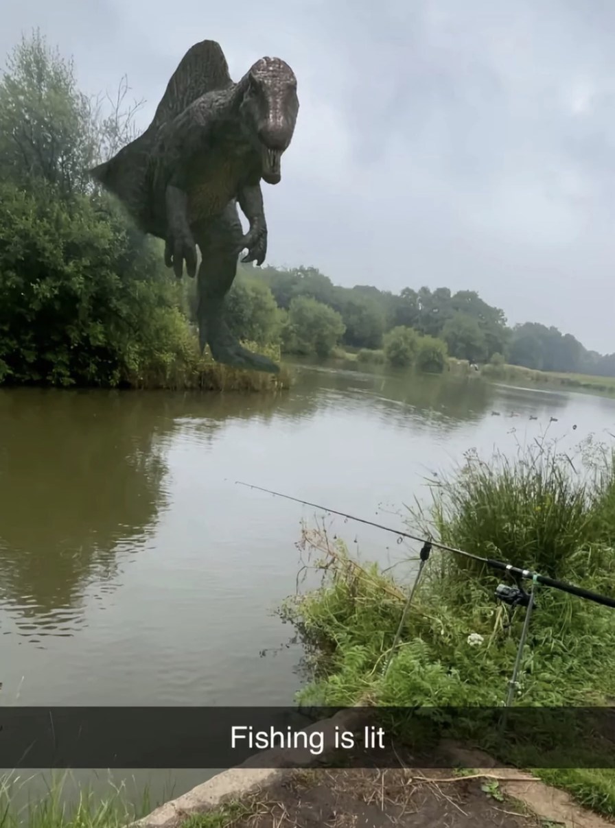 Fishing is lit