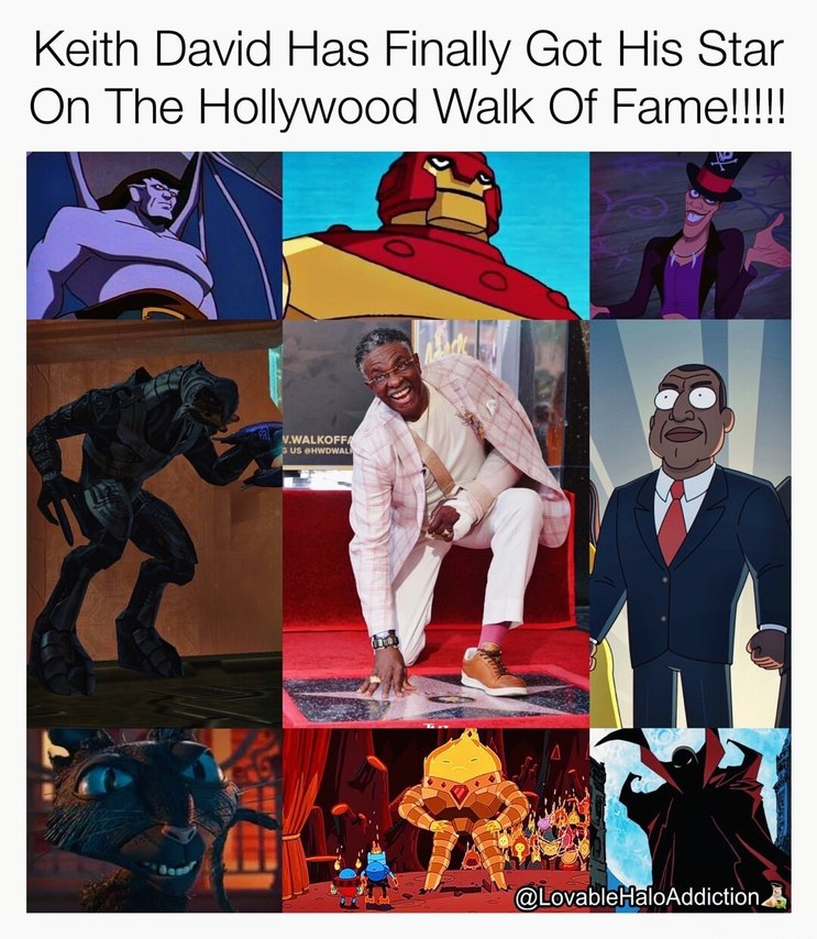 Keith David Has Finally Got His Star On The Hollywood Walk Of Fame!!!!!