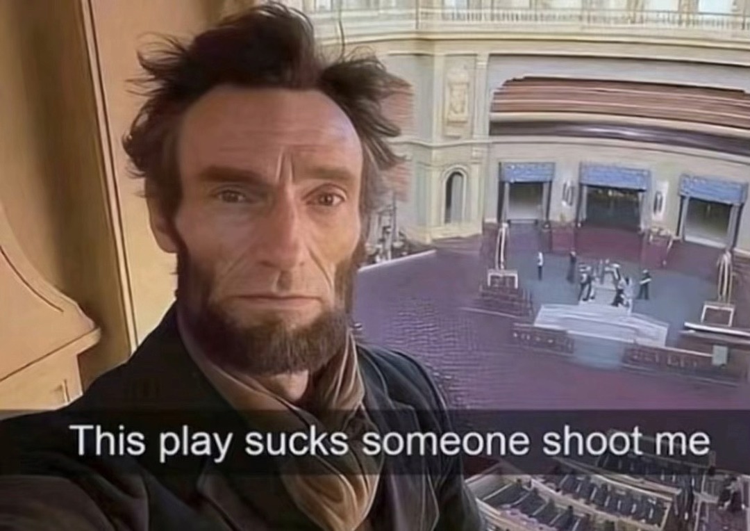 This play sucks someone shoot me