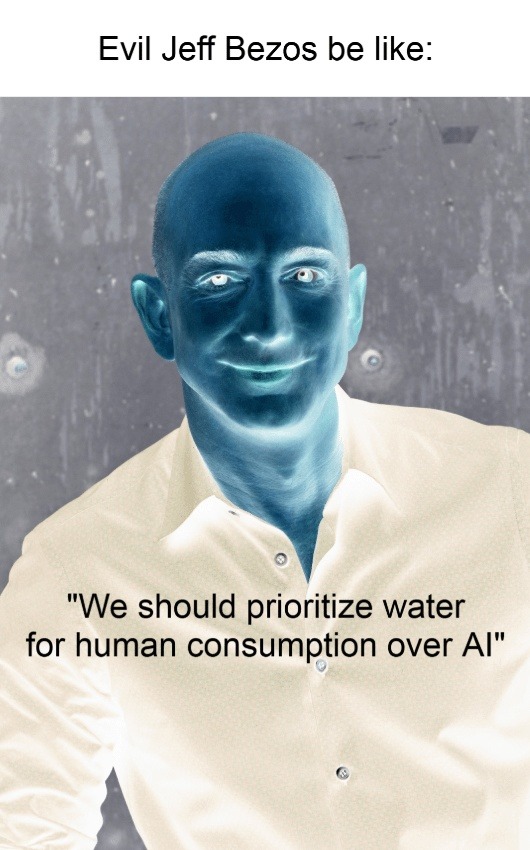 Evil Jeff Bezos be like: 
