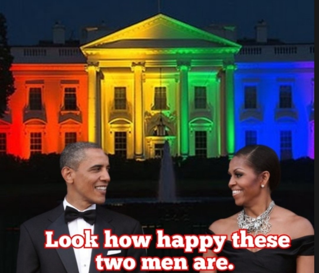 Look how happy these two men are.