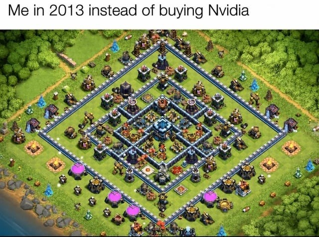 Me in 2013 instead of buying Nvidia